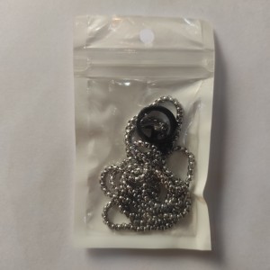 زنجیر گردنی ونیزی بافت ریز همراه با حلقه کوچک | CHAIN NECKLACE